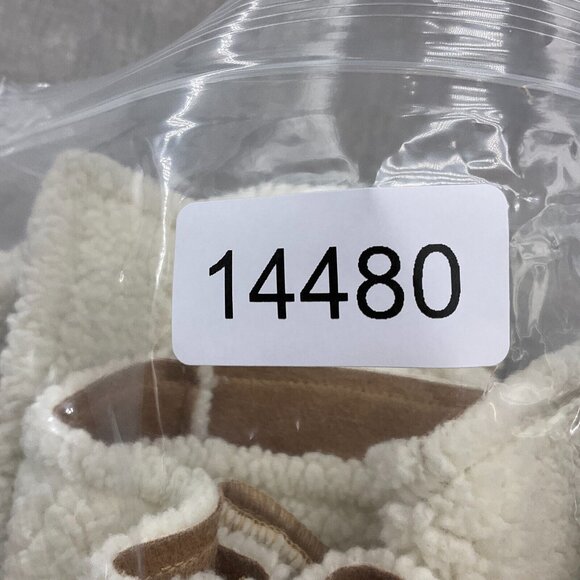 Panhandle Powder River Vest Women Large 44" Brown Ivory Sherpa‎ Open Casual - Picture 11 of 11